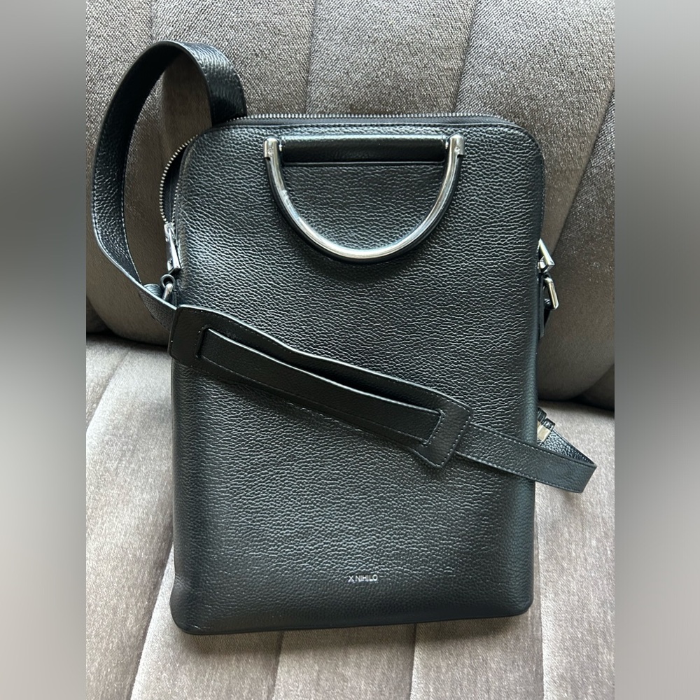 Gorgeous leather cross body bag X Nihlo from Paris